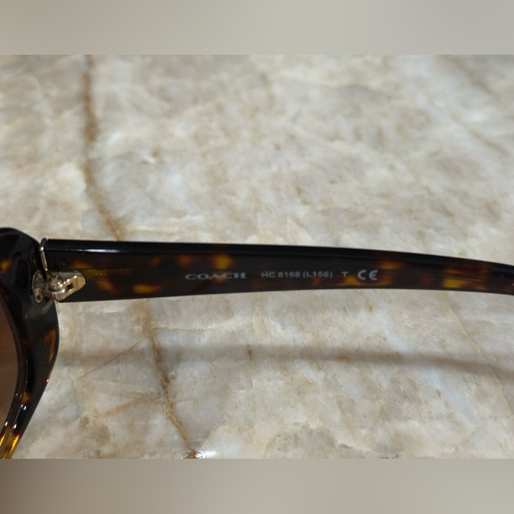 Coach HC8168 512013 Women's Rectangular Sunglasses - Dark
Tortoise - Picture 3 of 7